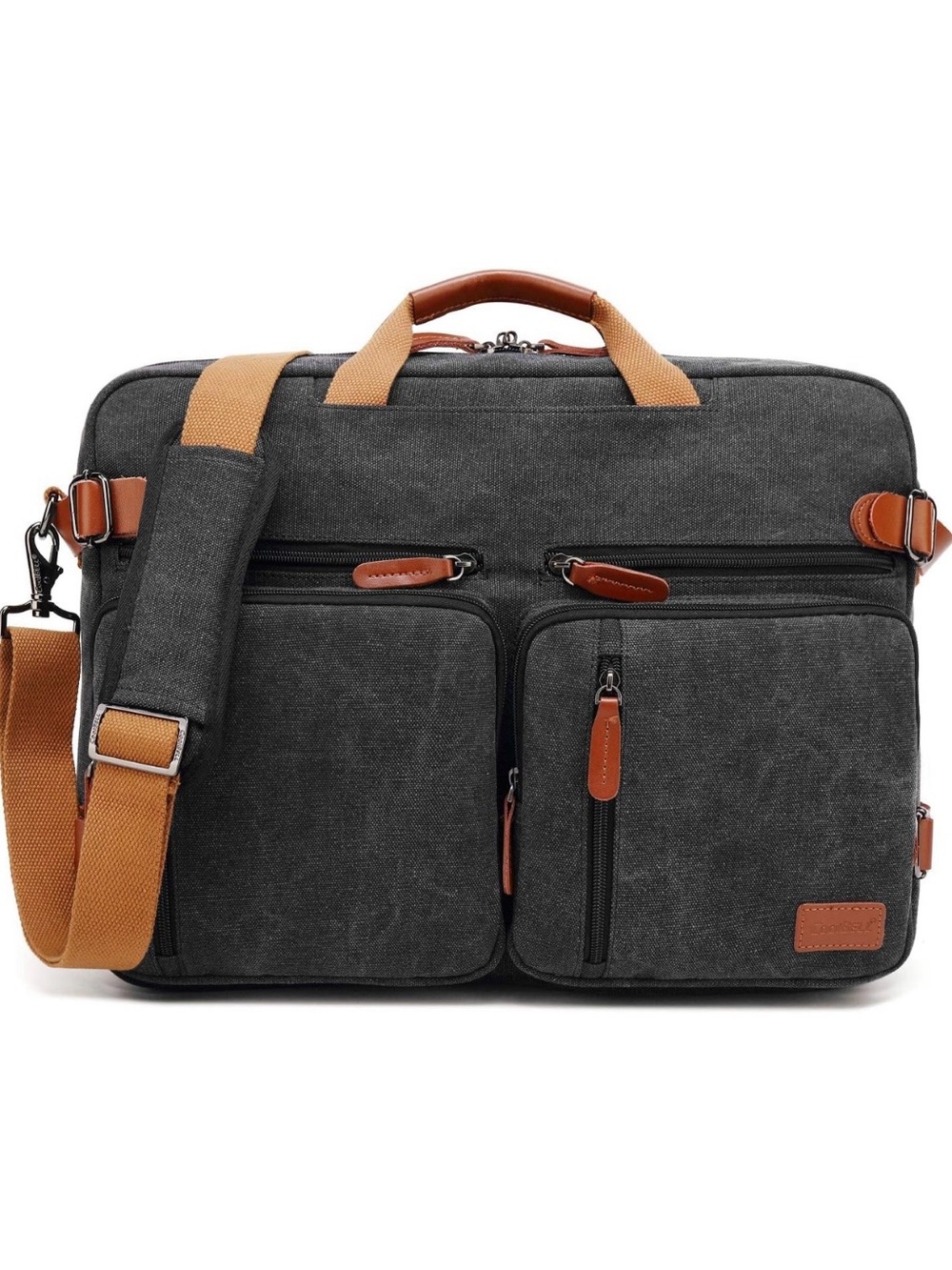 New!! CoolBELL Convertible Backpack Messenger Shoulder